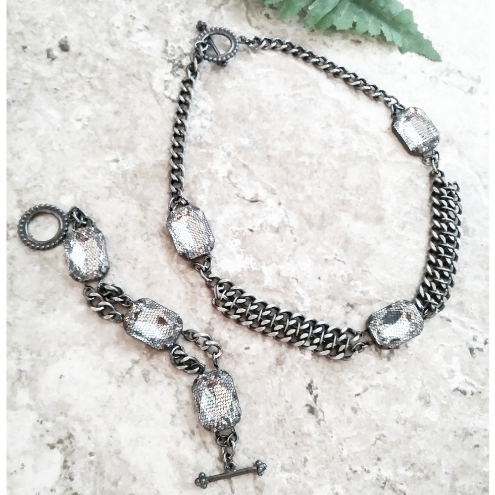 Custom Mesh Wrapped Rhinestone Set